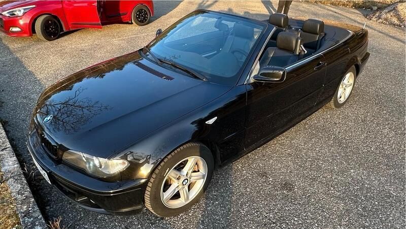 Schwarz Gebraucht 2006 BMW 320 Cabriolet M Performance Cabrio | 5.500 € (Superpreis) - Bild 1/4