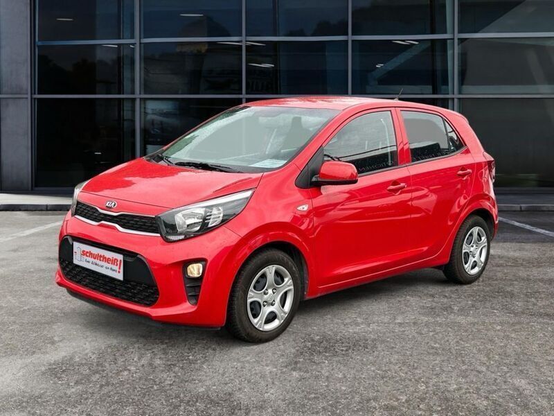Rot Gebraucht 2018 Kia Picanto Edition 7 Kleinwagen | 9.580 € (Etwas zu teuer) - Bild 1/4