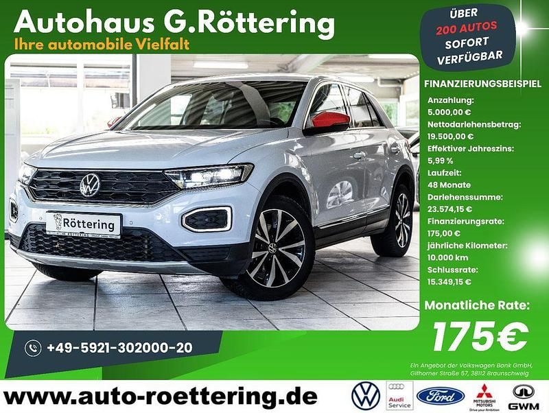 Weiß Gebraucht 2021 VW T-Roc Sportline SUV | 23.800 € (Fairer Preis) - Bild 1/4
