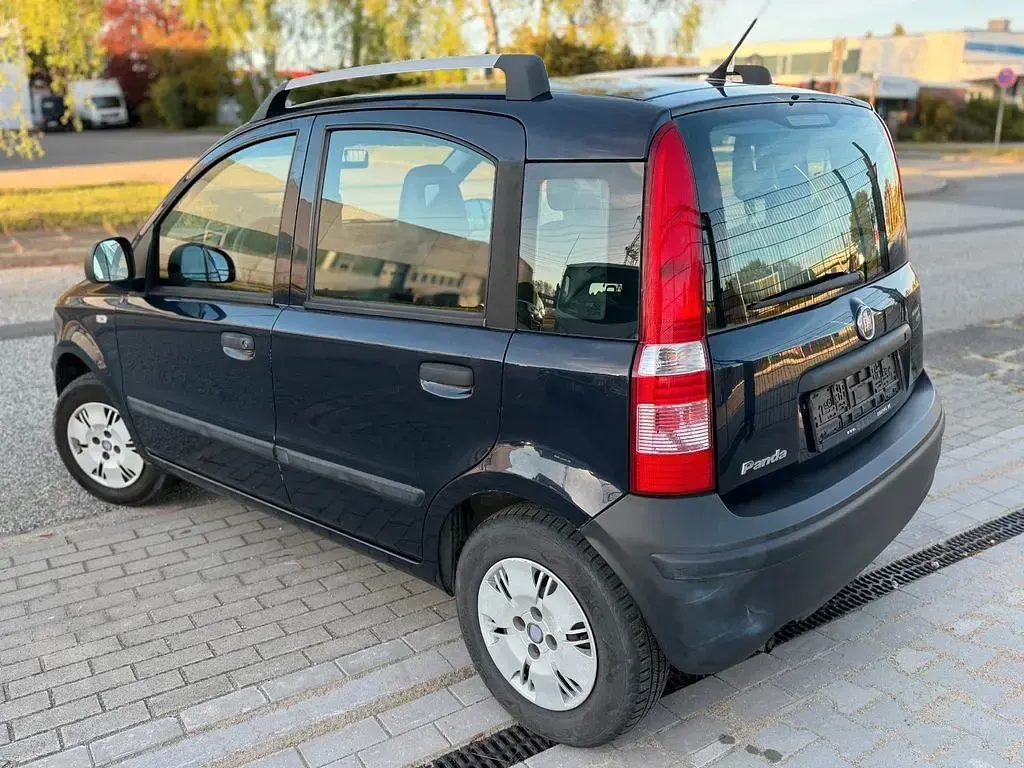 Gebraucht Fiat Panda Active 54 PS (39 kW) 2009 Blau Kleinwagen