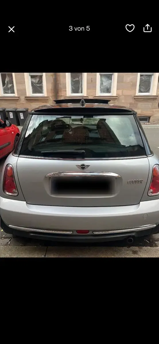Gebraucht Mini Cooper 116 PS (85 kW) 2006 Silber Kleinwagen
