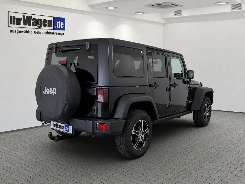 Gebraucht Jeep Wrangler Unlimited Rubicon 284 PS (208 kW) 2018 Schwarz SUV