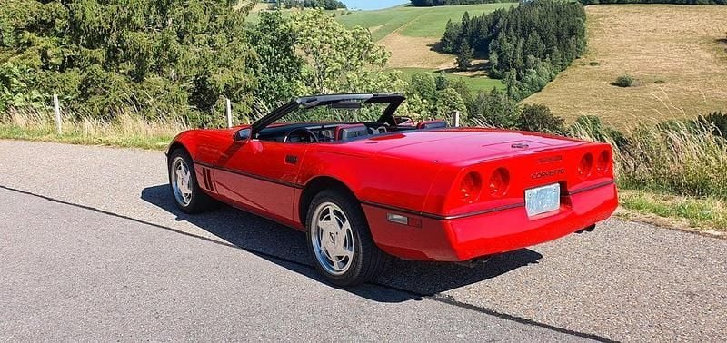 Gebraucht Corvette C4 333 PS (244 kW) 1988 Rot Cabrio