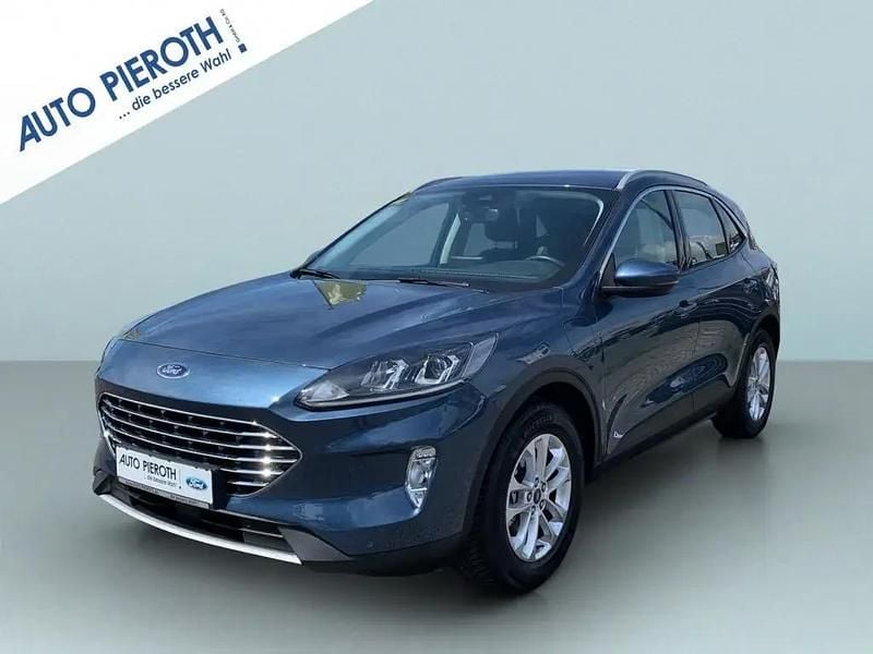 Blau Gebraucht 2021 Ford Kuga Titanium SUV | 21.850 € (Guter Preis) - Bild 1/4