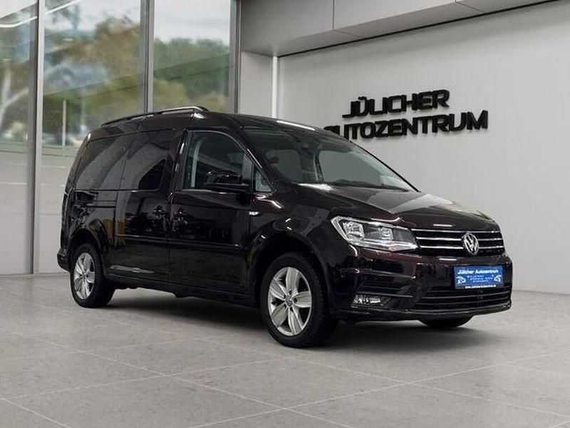 Schwarz Gebraucht 2017 VW Caddy Maxi Comfortline Van / Kleinbus | 25.290 € (Etwas zu teuer) - Bild 1/4