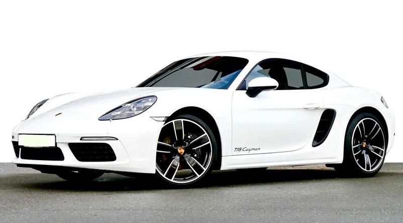 Weiß Gebraucht 2018 Porsche 718 Cayman Coupé | 61.950 € (Teuer) - Bild 1/4