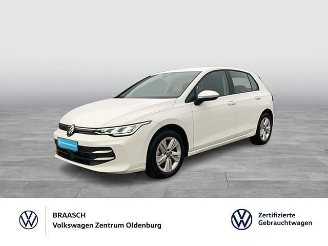 Weiss Gebraucht 2025 VW Golf VIII Life | 23.476 € (Superpreis) - Bild 1/3