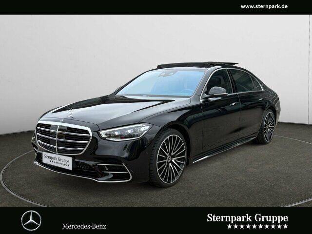 Lack obsidianschwarz Gebraucht 2023 Mercedes S400 AMG Limousine | 108.990 € - Bild 1/4