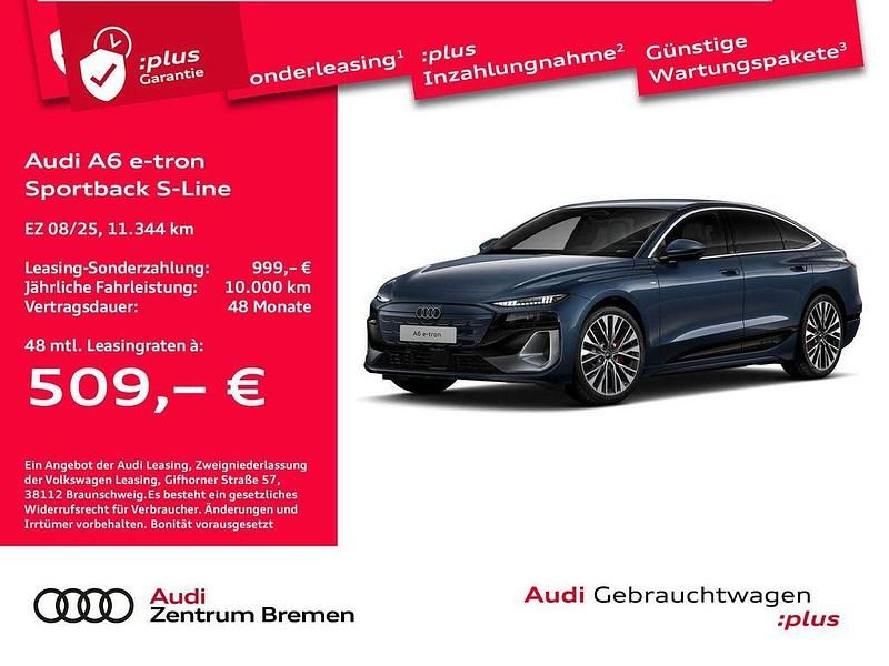 Gebraucht Audi e-tron Sportback Ambiente 210 kW (286 PS) 2025 Plasmablau metallic SUV