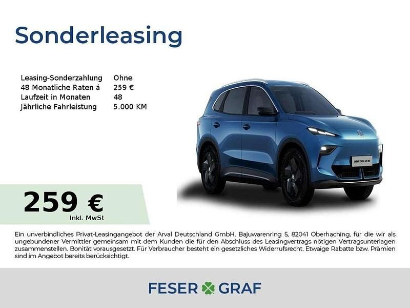 Blau Neu 2025 MG MG5 EV Comfort Kombi | 31.849 € (Guter Preis) - Bild 1/4