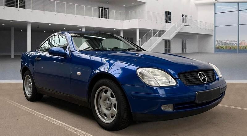 Blau Gebraucht 1999 Mercedes SLK200 Cabrio | 1.790 € (Superpreis) - Bild 1/4