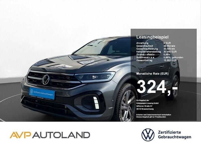 Indiumgrau Gebraucht 2025 VW T-Roc R-line SUV | 30.560 € (Etwas zu teuer) - Bild 1/4