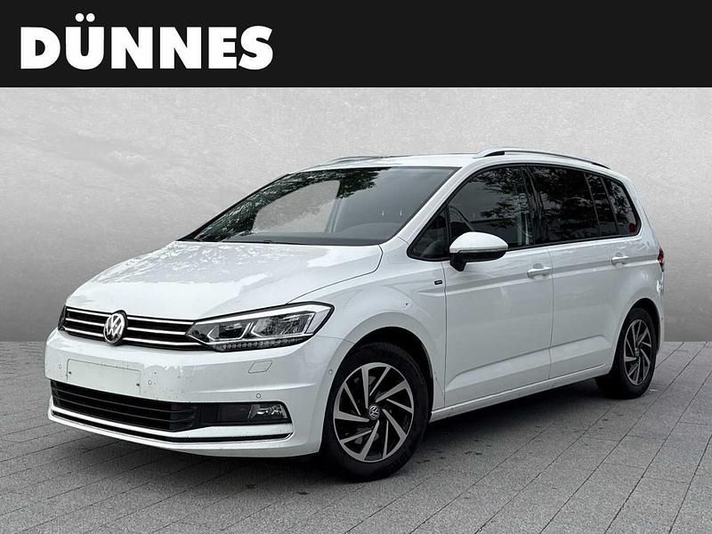 Weiß (pure white) Gebraucht 2018 VW Touran Join Van / Kleinbus | 21.110 € (Fairer Preis) - Bild 1/4
