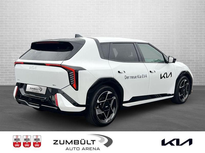 Gebraucht Kia EV4 GT-Line 150 kW (204 PS) 2025 Weiß ((hw2) deluxe weiss pearl) Limousine