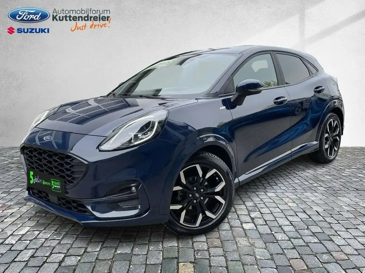 Gebraucht Ford Puma ST-Line X 125 PS (91 kW) 2020 Blazerblau SUV