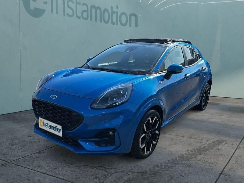 Blau Gebraucht 2022 Ford Puma Gen-E SUV | 20.899 € (Fairer Preis) - Bild 1/4