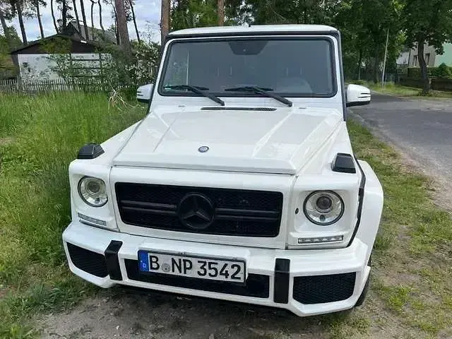 Gebraucht Mercedes G63 AMG AMG 544 PS (400 kW) 2013 Designo mysticweiß 2 SUV