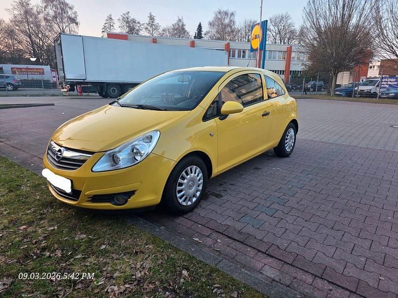 Gebraucht Opel Corsa 101 PS (74 kW) 2010 Gelb Kleinwagen