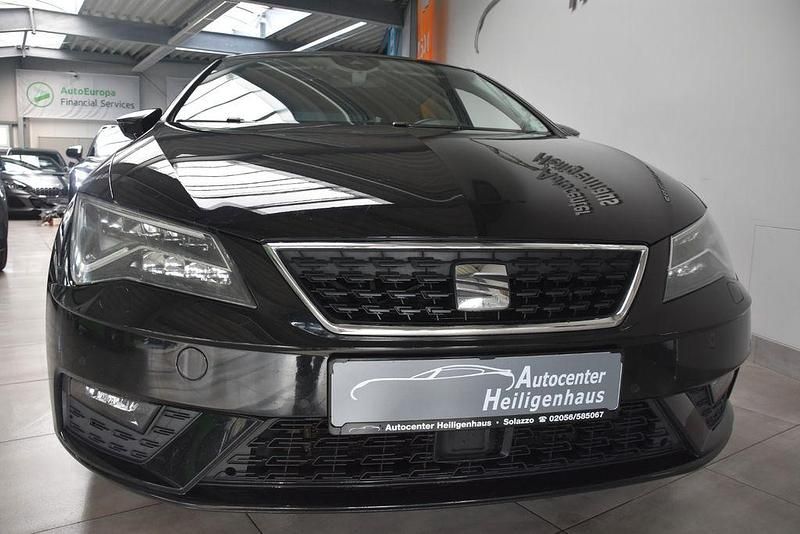 Gebraucht Seat Leon Style 125 PS (91 kW) 2017 Schwarz Limousine