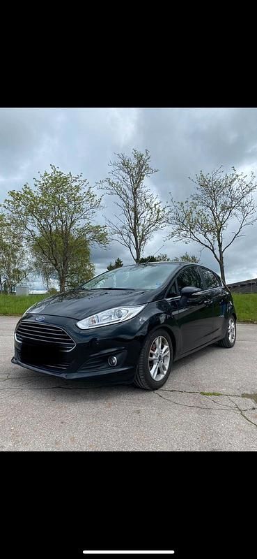 Schwarz Gebraucht 2015 Ford Fiesta Kleinwagen | 4.500 € (Superpreis) - Bild 1/4
