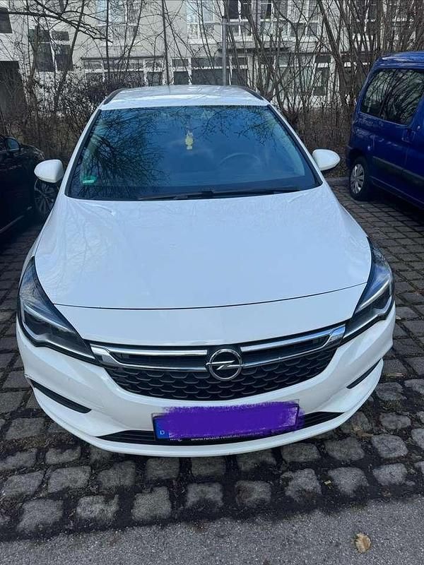 Gebraucht Opel Astra Edition 95 PS (69 kW) 2017 Weiß Kombi