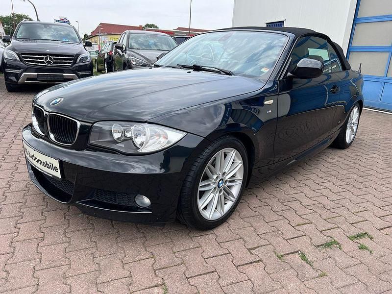 Schwarz Gebraucht 2010 BMW 118 Cabriolet Efficient Dynamics Cabrio | 7.999 € (Fairer Preis) - Bild 1/4