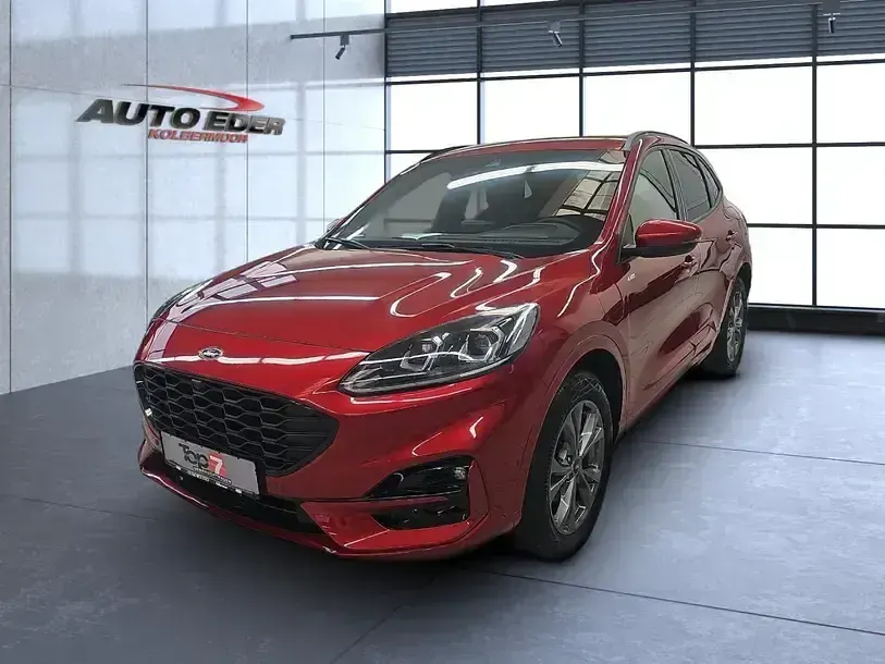 Gebraucht Ford Kuga ST-Line X 225 PS (165 kW) 2022 Lucidrot (metallic) SUV