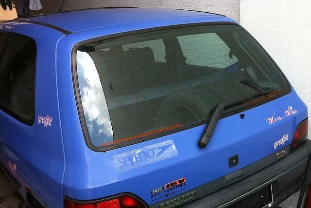 Gebraucht Renault Clio 54 PS (39 kW) 1993 Blau Kleinwagen