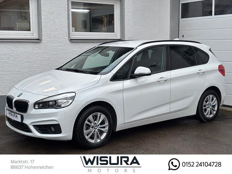 Weiß Gebraucht 2017 BMW 218 Advantage Kombi | 13.470 € (Guter Preis) - Bild 1/3