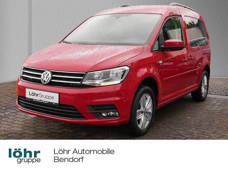 Kirschrot Gebraucht 2018 VW Caddy Comfortline Van / Kleinbus | 20.980 € (Fairer Preis) - Bild 1/4