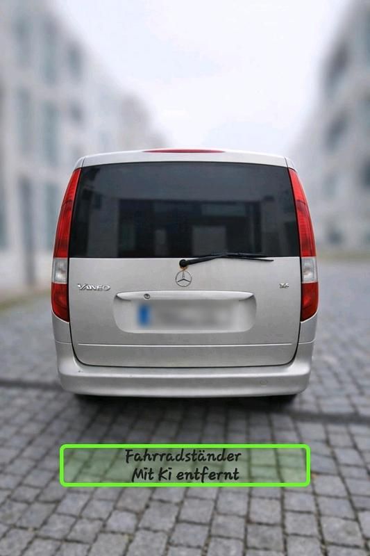 Gebraucht Mercedes Vaneo 100 PS (73 kW) 2005 Silber Van / Kleinbus