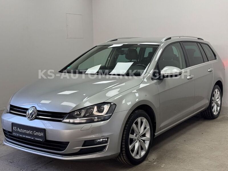 Silber Gebraucht 2014 VW Golf VII Highline Kombi | 9.750 € (Fairer Preis) - Bild 1/4