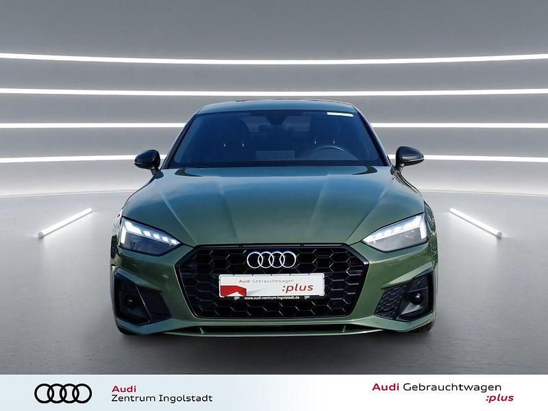 Gebraucht Audi A5 Sportback Ambiente 204 PS (150 kW) 2021 Distriktgrün metallic Kleinwagen