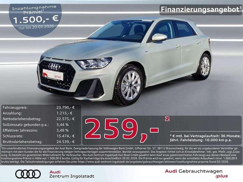 Gebraucht Audi A1 Sportback S-Line 116 PS (85 kW) 2025 Tausilber metallic Kleinwagen