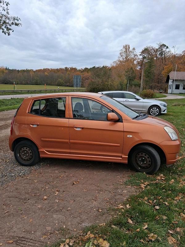 Gebraucht Kia Picanto 2006 Orange Kleinwagen