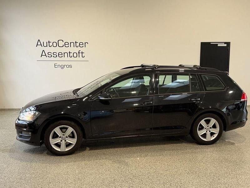 Schwarz Gebraucht 2015 VW Golf VII Comfortline Kombi | 5.500 € (Superpreis) - Bild 1/3