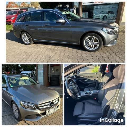 Selenitgrau metalliclack Gebraucht 2018 Mercedes C350e Avantgarde Kombi | 20.989 € (Guter Preis) - Bild 1/4