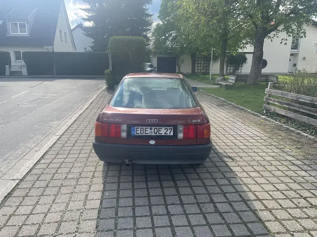 Gebraucht Audi 80 90 PS (66 kW) 1991 Rot Limousine
