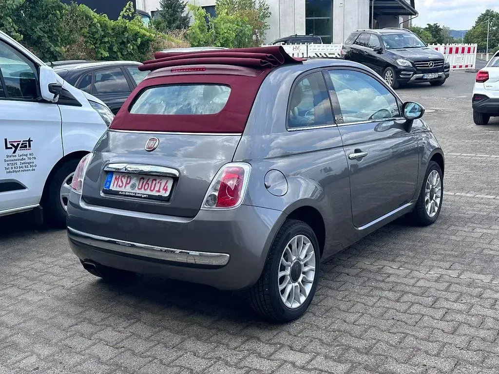 Gebraucht Fiat 500 Lounge 86 PS (63 kW) 2013 Grau Cabrio