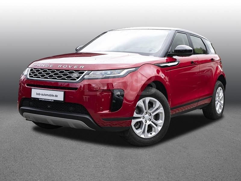 Rot Gebraucht 2021 Land Rover Range Rover evoque S SUV | 33.310 € (Fairer Preis) - Bild 1/4