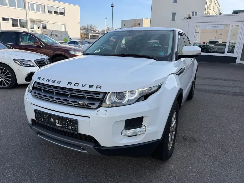 Gebraucht Land Rover Range Rover evoque Pure 150 PS (110 kW) 2013 Weiß SUV