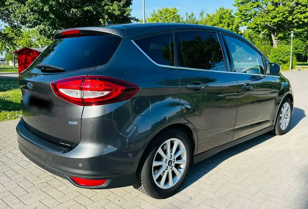 Gebraucht Ford C-MAX Titanium 125 PS (91 kW) 2018 Grau Van / Kleinbus