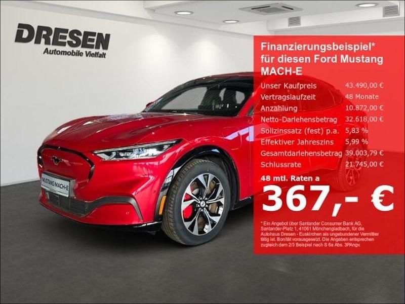 Rot Gebraucht 2023 Ford Mustang Mach-E Premium SUV | 43.490 € (Etwas zu teuer) - Bild 1/4