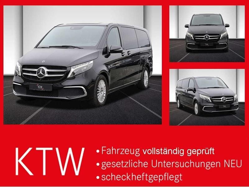 Obsidianschwarz Gebraucht 2023 Mercedes V300 Avantgarde Van / Kleinbus | 62.355 € (Fairer Preis) - Bild 1/4