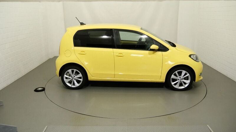 Gebraucht Skoda Citigo-e IV Style 61 kW (83 PS) 2020 Gelb Kleinwagen