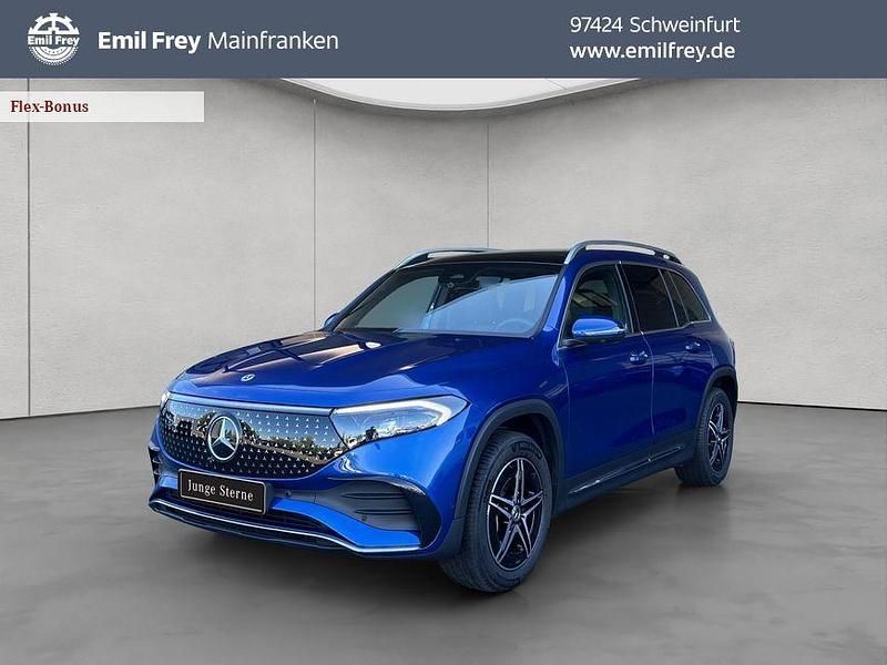 Blau Gebraucht 2024 Mercedes EQB300 AMG SUV | 39.855 € (Fairer Preis) - Bild 1/4