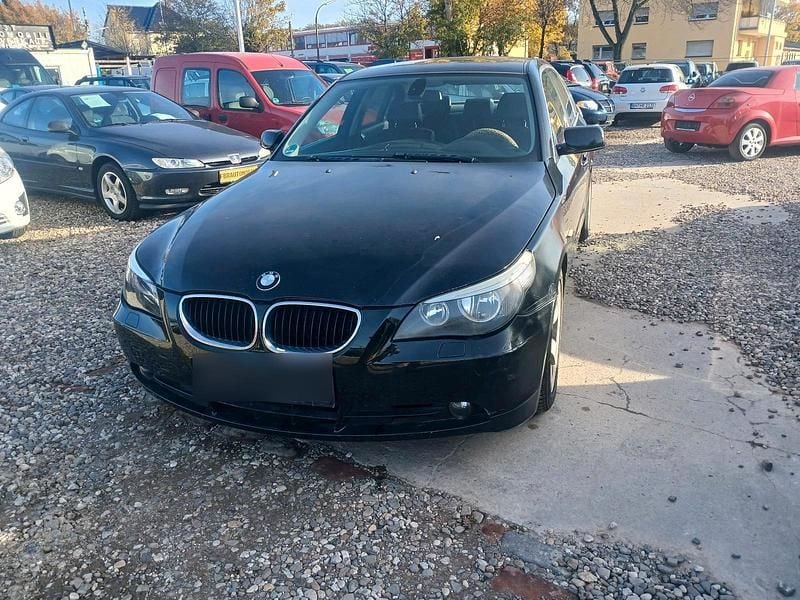Schwarz Gebraucht 2003 BMW 525 Limousine | 1.900 € (Superpreis) - Bild 1/4