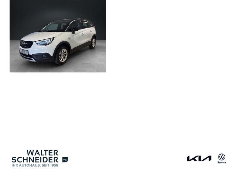 Weiß Gebraucht 2020 Opel Crossland X SUV | 13.410 € (Guter Preis) - Bild 1/4