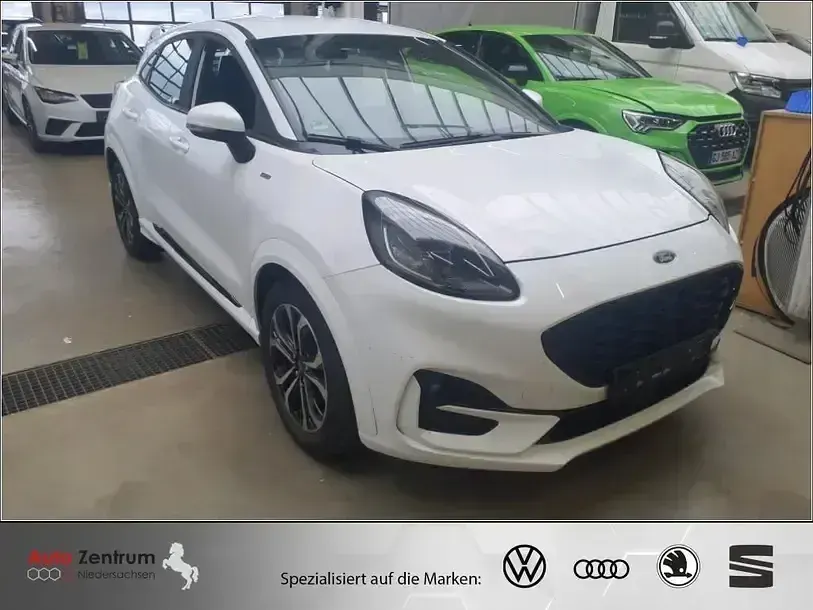 Gebraucht Ford Puma ST-Line 125 PS (91 kW) 2023 Frozen white SUV