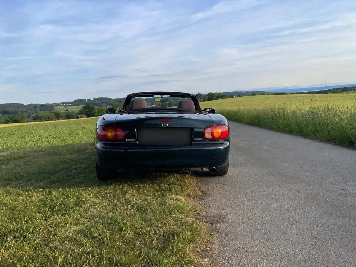 Gebraucht Mazda MX5 110 PS (80 kW) 1999 Grün Cabrio